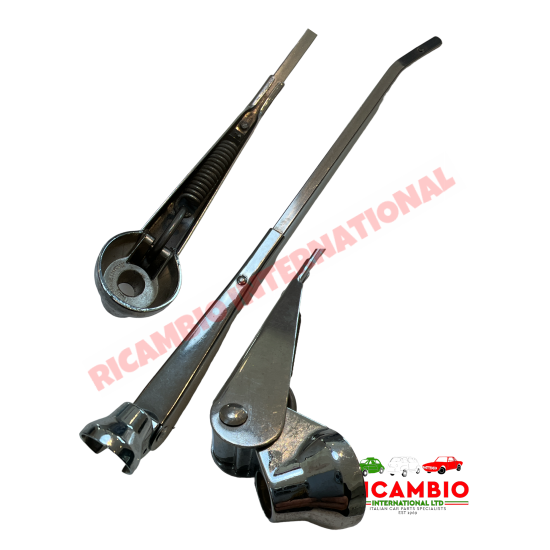 Chrome Front Wiper Arm (RHD) - Fiat 600T,850T