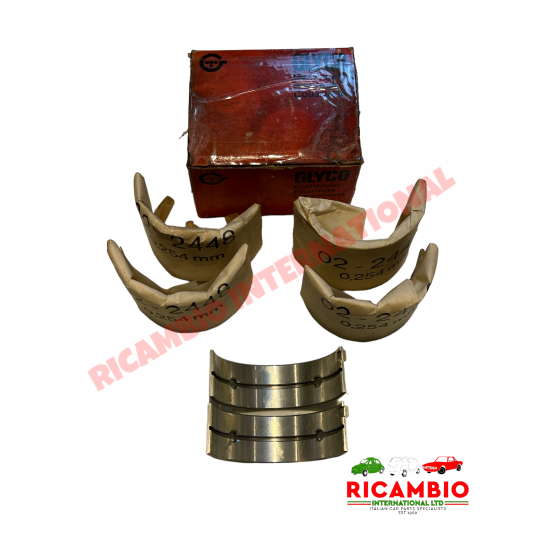 Crankshaft Main Bearing Set (0.25) - Fiat 124,125,128,238,241
