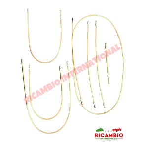 Kit completo de tubos de freno de cobre - Classic Fiat 500