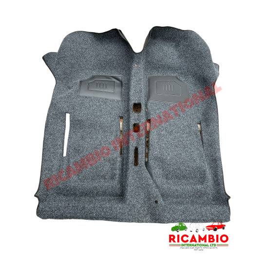 Anthracite Carpet Complete (for RHD) - Classic Fiat 500
