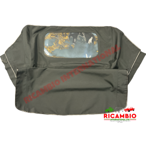 Techo blando descapotable y ventana - Autobianchi Bianchina Cabrio Eden Roc