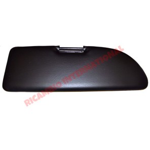 Visera de sol negro-Fiat clásico 500, 126, 600