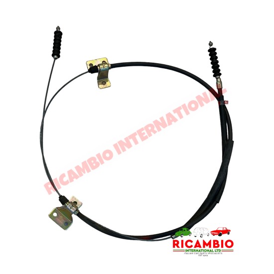 Rear Handbrake Cable - Fiat 125,132