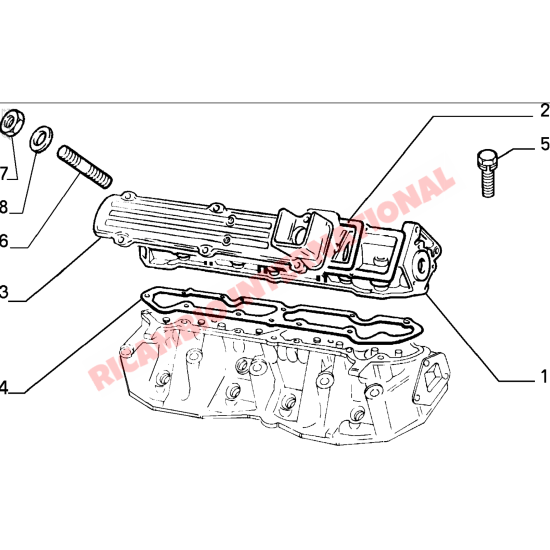 Cam Cover Gasket - Fiat Punto GT, Uno Turbo