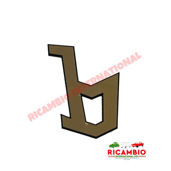 BERTONE Badge SILVER