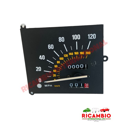 Speedometer & Facia MPH VEGLIA BORLETTI