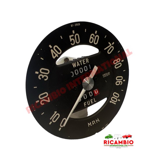 Speedometer & Facia MPH VEGLIA BORLETTI