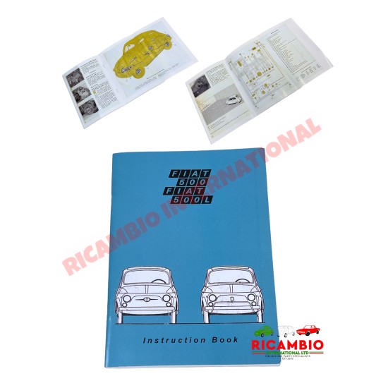 Libro de instrucciones (en inglés) - Classic Fiat 500 F & L models
