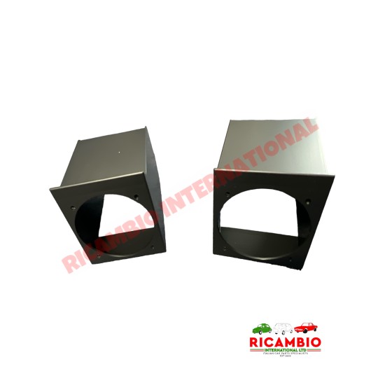 Speaker Pod Kit (BLACK) - Classic Fiat Panda
