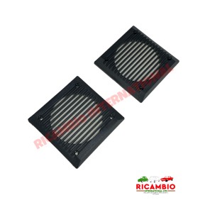 Kit de rejilla de altavoz (NEGRO) - Classic Fiat Panda 