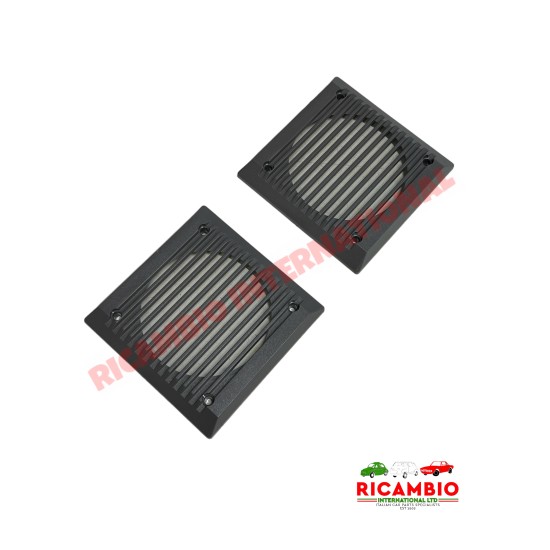 Kit de rejilla de altavoz (GRIS) - Classic Fiat Panda