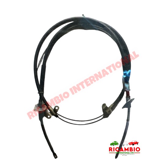 Rear Handbrake Cable - Fiat 1100 R (type I) all models