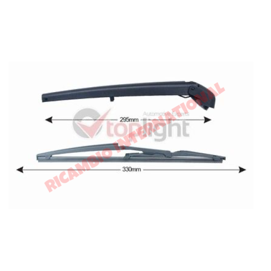 Brazo/escobilla limpiaparabrisas trasero - Nuevo Fiat Panda
