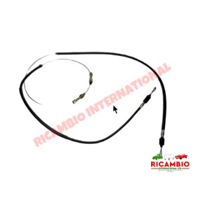 Cable del freno de mano trasero - Fiat Dino 2.4
