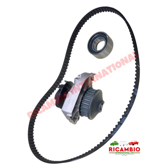 Timing Belt, Water Pump Kit & RTV Gasket Kit - Fiat Classic Panda, N.Panda, Uno, Punto MK1 & MK2, Cinquecento, Seicento, Doblo