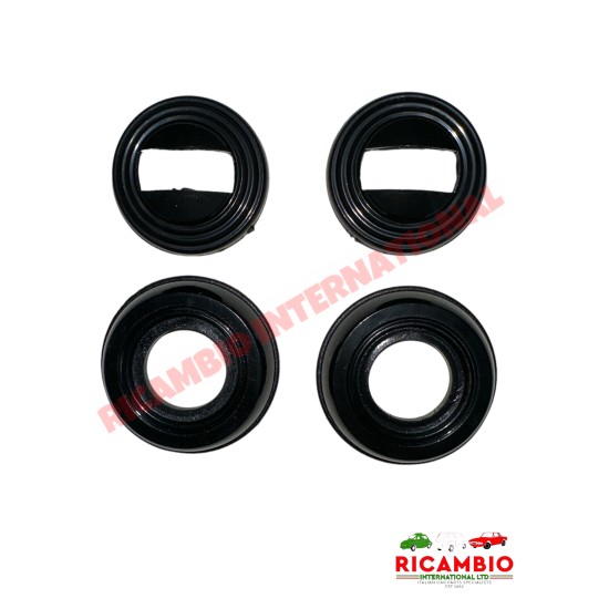 Kit espaciador interior de plástico negro - Classic Fiat 500, 126