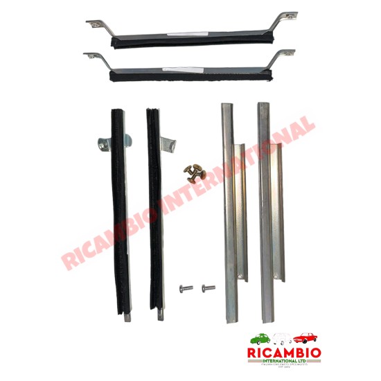 Door Window Guide Kit - Classic Fiat 500 F/L/R