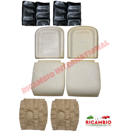 Complete Front Seat Rebuild Kit - Classic Fiat 500 N/D/F/L/R/G