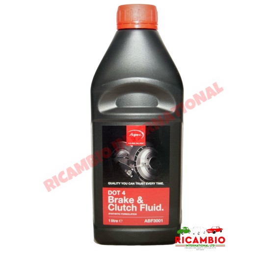DOT 4 BRAKE FLUID 1LITRE