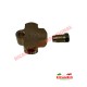 Brass Three Way Brake Joint/T-Piece (LONG UNION) - Classic Fiat 500, 126,600,850,900,124,125,127,128 plus many more