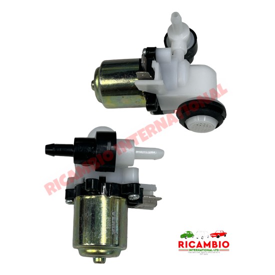 Front & Rear Screen Washer Pump - Classic Fiat Panda, Cinquecento,Seicento