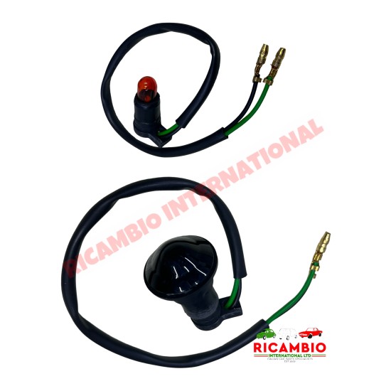 Side Repeater Lamp & Bulb Smoked - Fiat Barchetta, Coupe, Ferrari 360,430