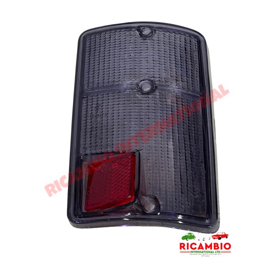O/S Right Hand Rear Lamp Lens Smoked - Fiat 126 Air Cooled