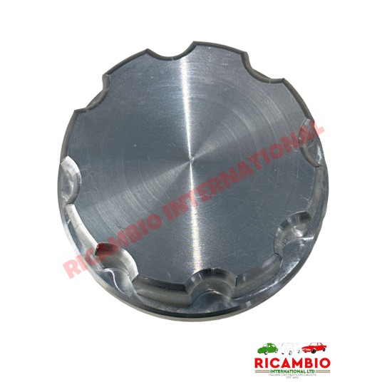 Alloy Petrol Cap - Classic Fiat 500