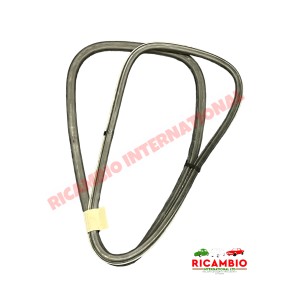 Par de juntas de ventanilla lateral trasera - Classic Fiat 500 N/D/F/L/R (1957 a 1975)