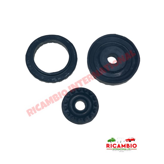 Kit de asiento de goma del muelle del soporte del motor trasero - Fiat 126