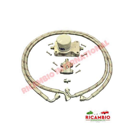 Kit de filtro y enfriador de aceite del motor - Classic Fiat 500, 126