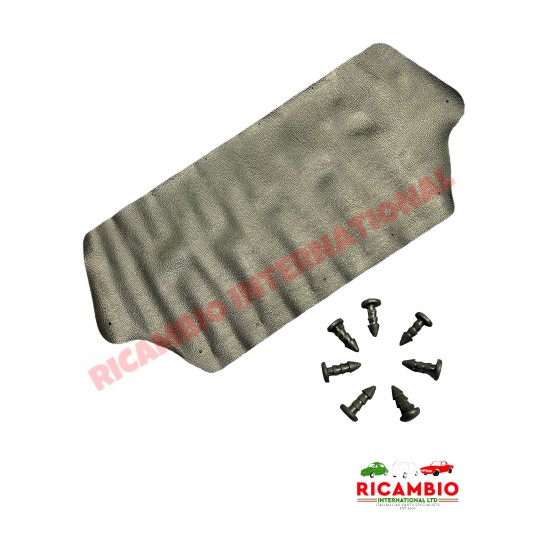 Rear Seat Textured Mat - Classic Fiat 500 F/L
