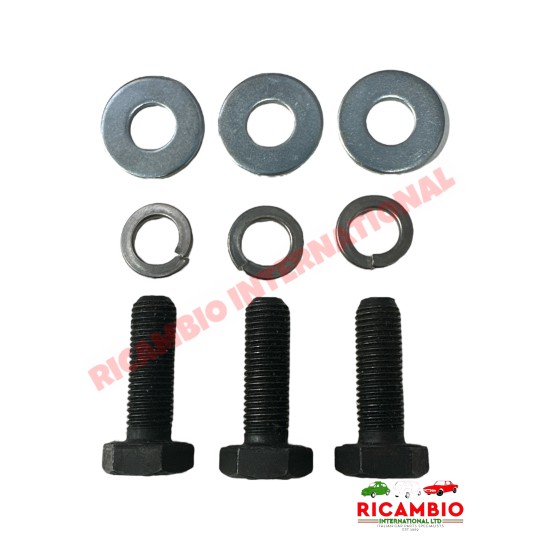 Kit de pernos y arandelas de soporte del brazo/bastidor de la suspensión trasera - Classic Fiat 500, 126, 600