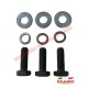 Kit de pernos y arandelas de soporte del brazo/bastidor de la suspensión trasera - Classic Fiat 500, 126, 600