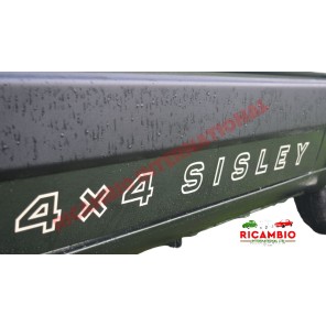 Kit de calcas laterales '4x4 SISLEY' (2) - Classic Fiat Panda 4x4 SISLEY