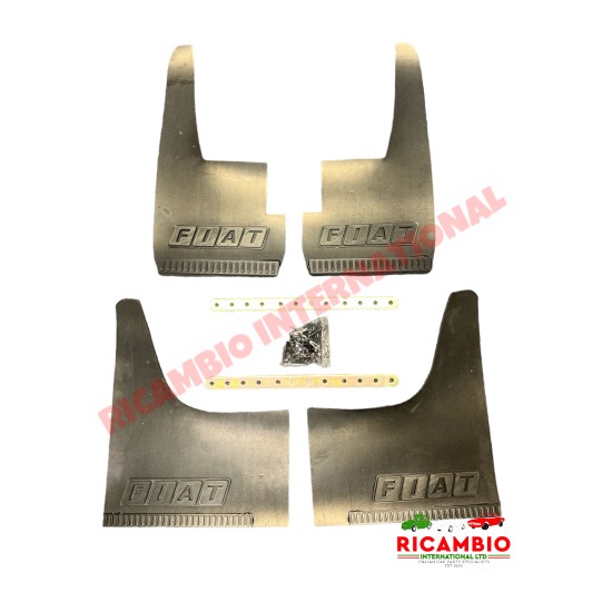 Kit completo de guardabarros (FIAT NEGRO) - Classic Fiat Panda