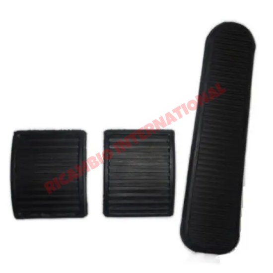 Pedal Rubber Kit (3 piece) - Lancia Flaminia,Aurelia