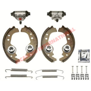 Kit Freno Trasero (Zapatas,Cilindros,Muelles,Guarniciones) - Fiat Strada/Ritmo, Lancia Delta, A112 Abarth