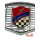 Parrilla delantera e insignia Giannini originales de aluminio - Classic Fiat 500