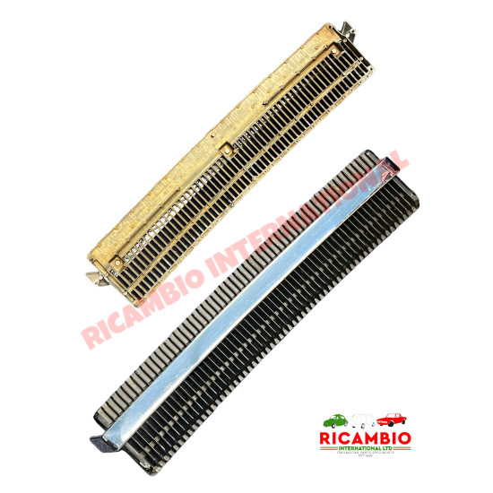Rejilla metálica/cromada para el capó - Fiat 124 Sports Coupe (cc)