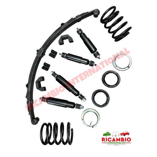 Kit completo de suspensión delantera y trasera - Fiat 126