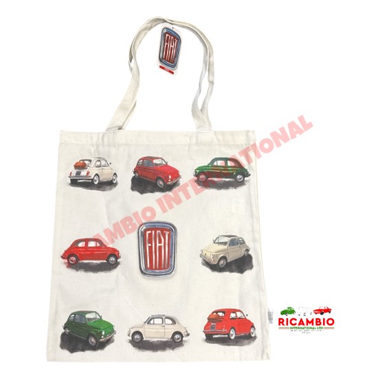TOTE SHOPPING BAG REUTILIZABLE FIAT 500