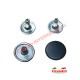 Kit de remaches negros para techo solar (NEGRO) - Classic Fiat 500, 126