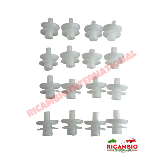 Kit de clips de moldura exterior (16) - Classic Fiat Panda, Ducato