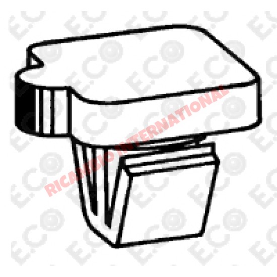 Kit de clips de moldura (2) - Fiat 127 s3