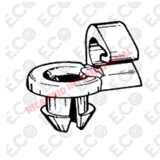 Door Lock Clip - Fiat 126,128,131 Lancia Beta plus others