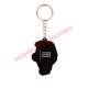 Red Fiat 500 PVC Keyring