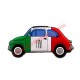 Imán Fiat 500 Tricolor