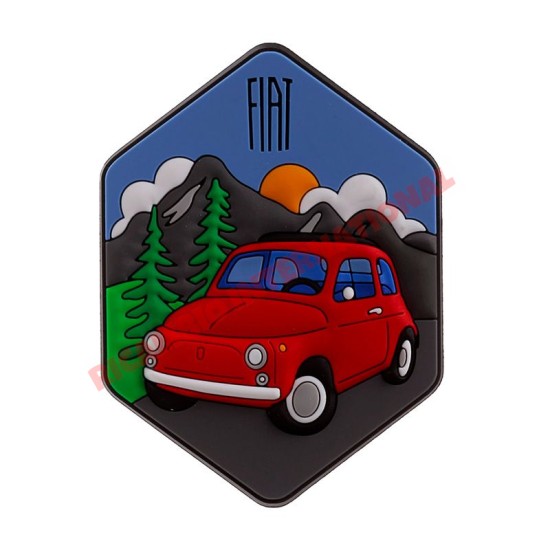 Imán Fiat 500 Dolomitas
