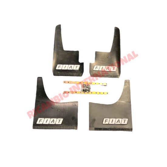 Kit completo de guardabarros (FIAT NEGRO) - Classic Fiat Panda